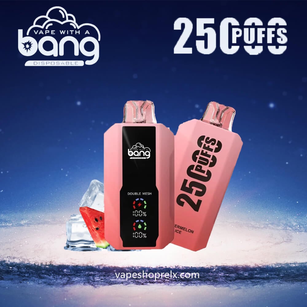 BANG LARGE SCREEN 25000口一次性可充電電子煙｜熱賣超大容量款-2